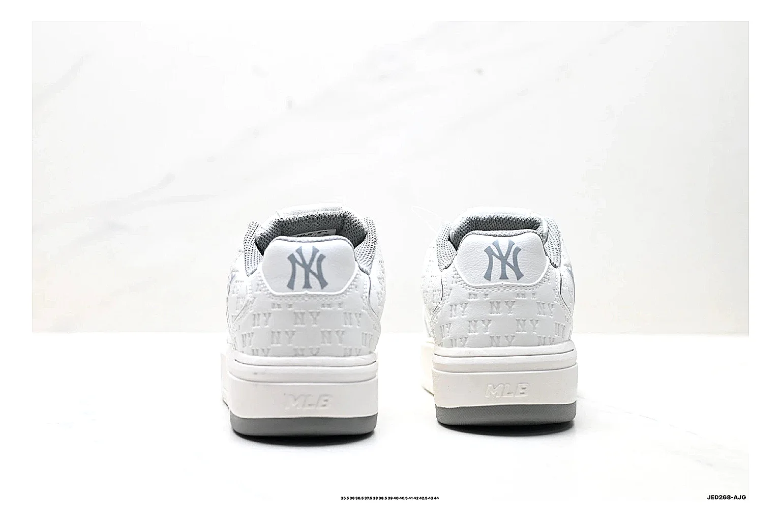 kakoscout.com MLB Ny Low White Gray comparison signal card six-photo gallery thumbnail 5