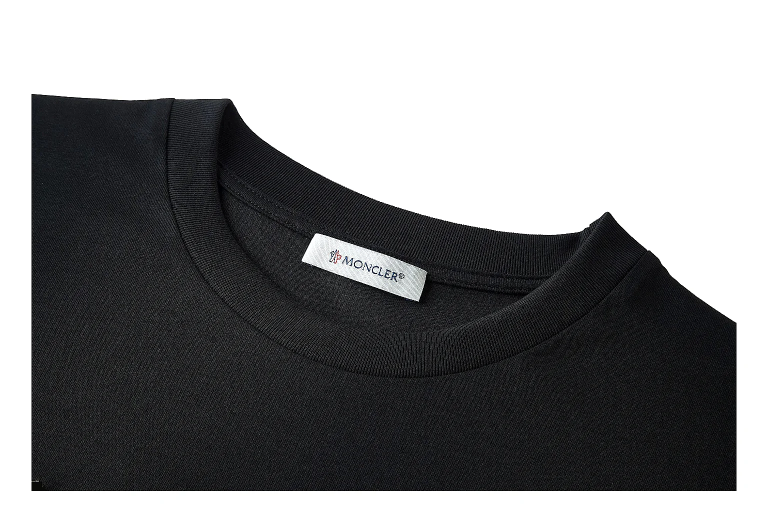 kakoscout.com Moncler Black Logo Tee 0946 Black short-sleeve-tee product image