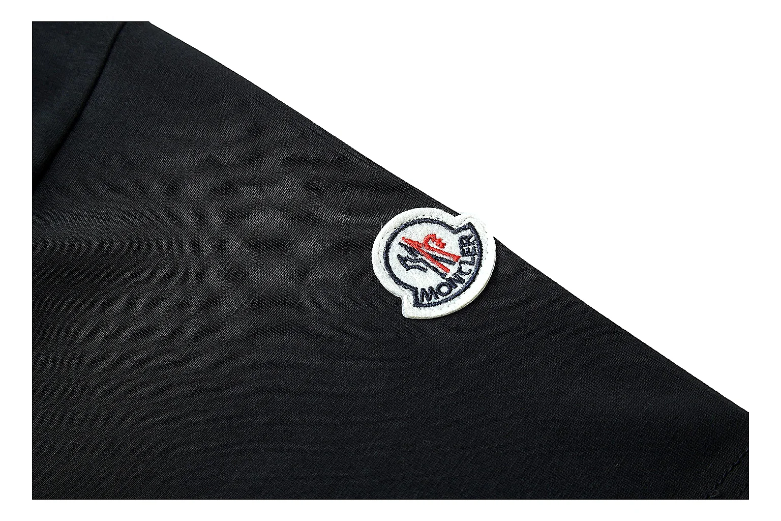 kakoscout.com Moncler Black Logo Tee 0946 Black short-sleeve-tee product image thumbnail 4