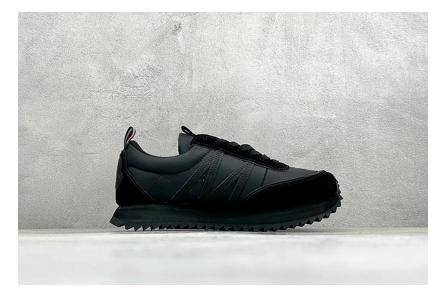 Moncler Pacey black suede comparison signal image thumbnail 6