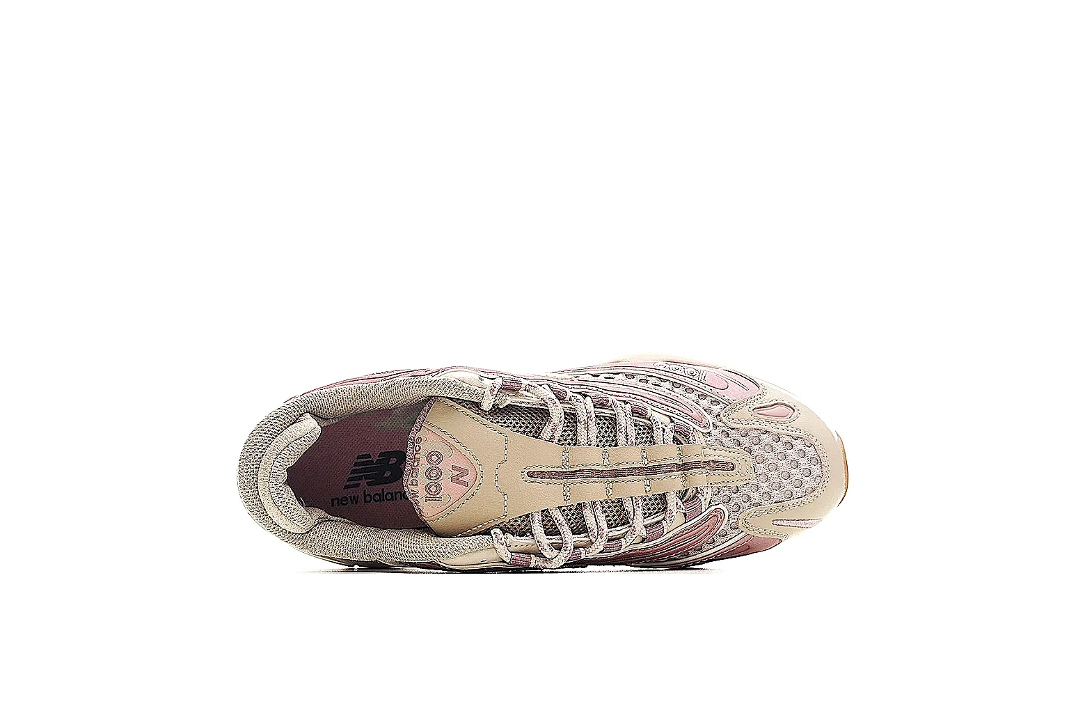 New Balance 1000 Pink Beige 6147 comparison signal six-photo gallery thumbnail 3