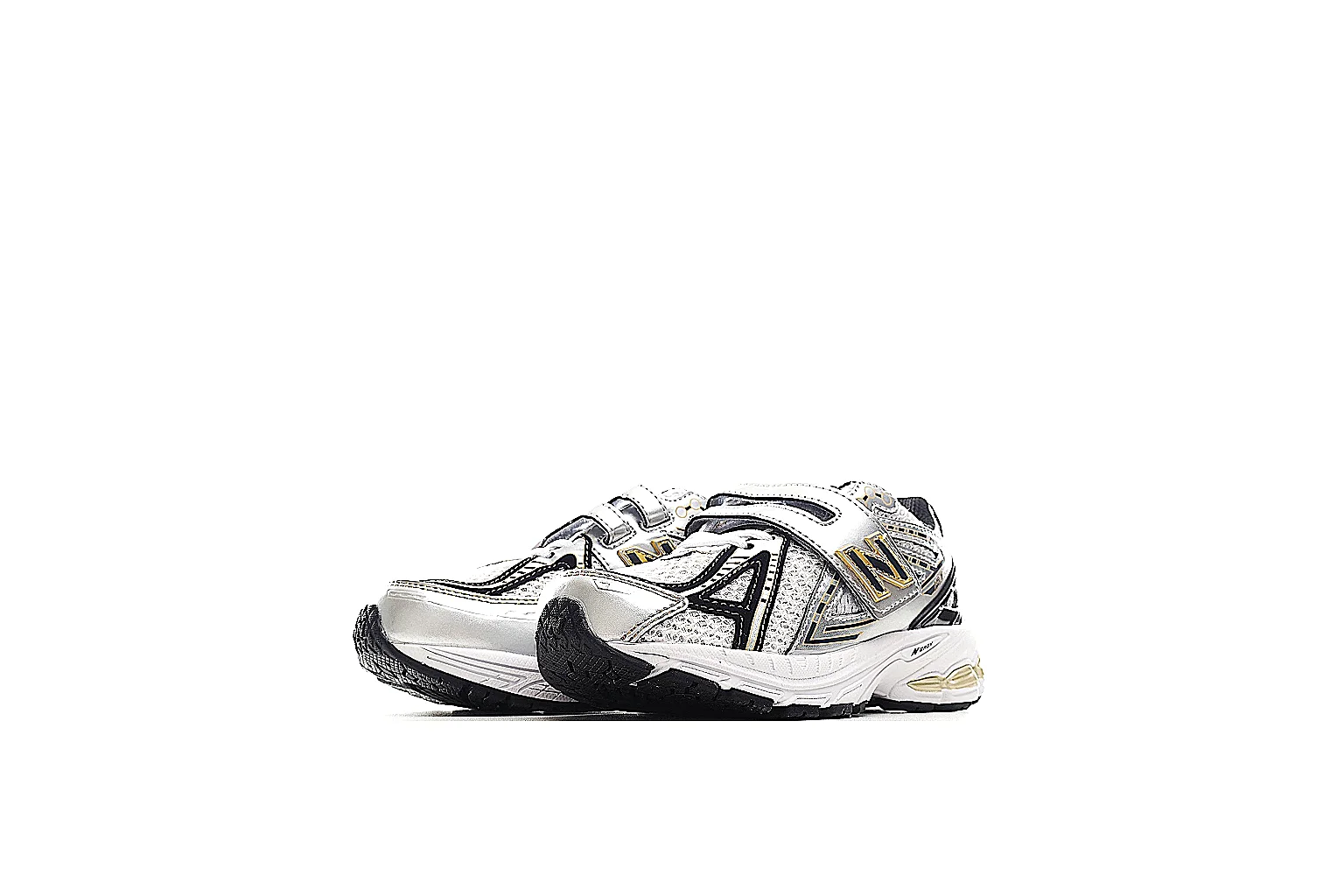 New Balance 9452 CNY 400 white black gold runner with side and outsole proof thumbnail 6