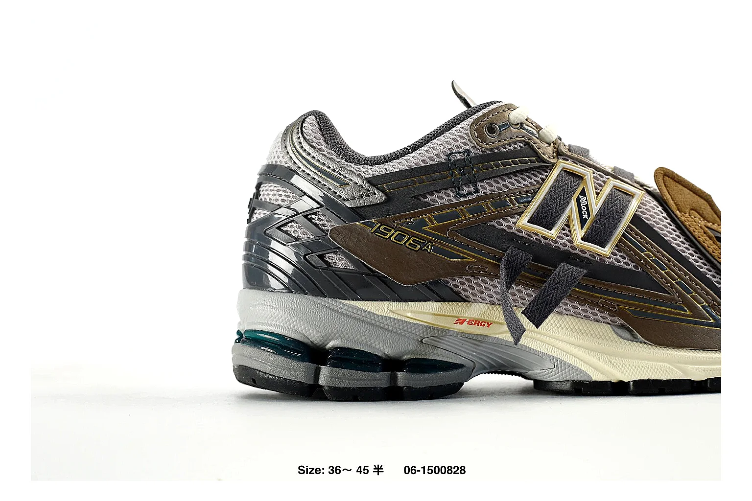 New Balance 1906R Brown Gray Sneaker 3130 comparison gallery with QC evidence thumbnail 6