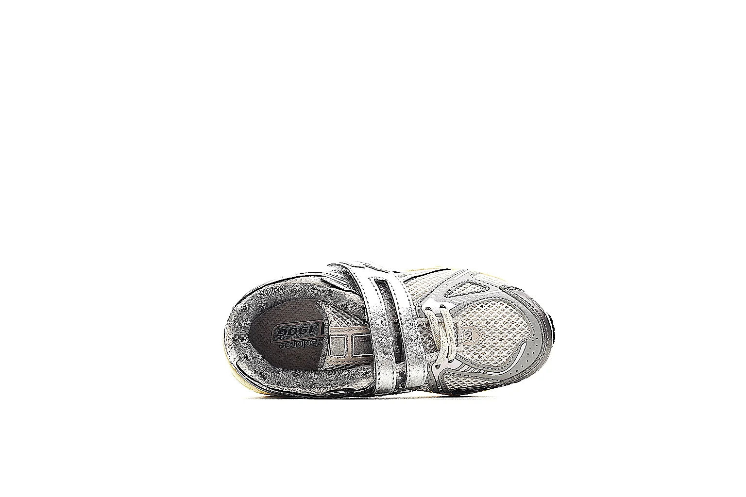 New Balance 1906R silver strap runner QC side image with visible 1906R text thumbnail 3