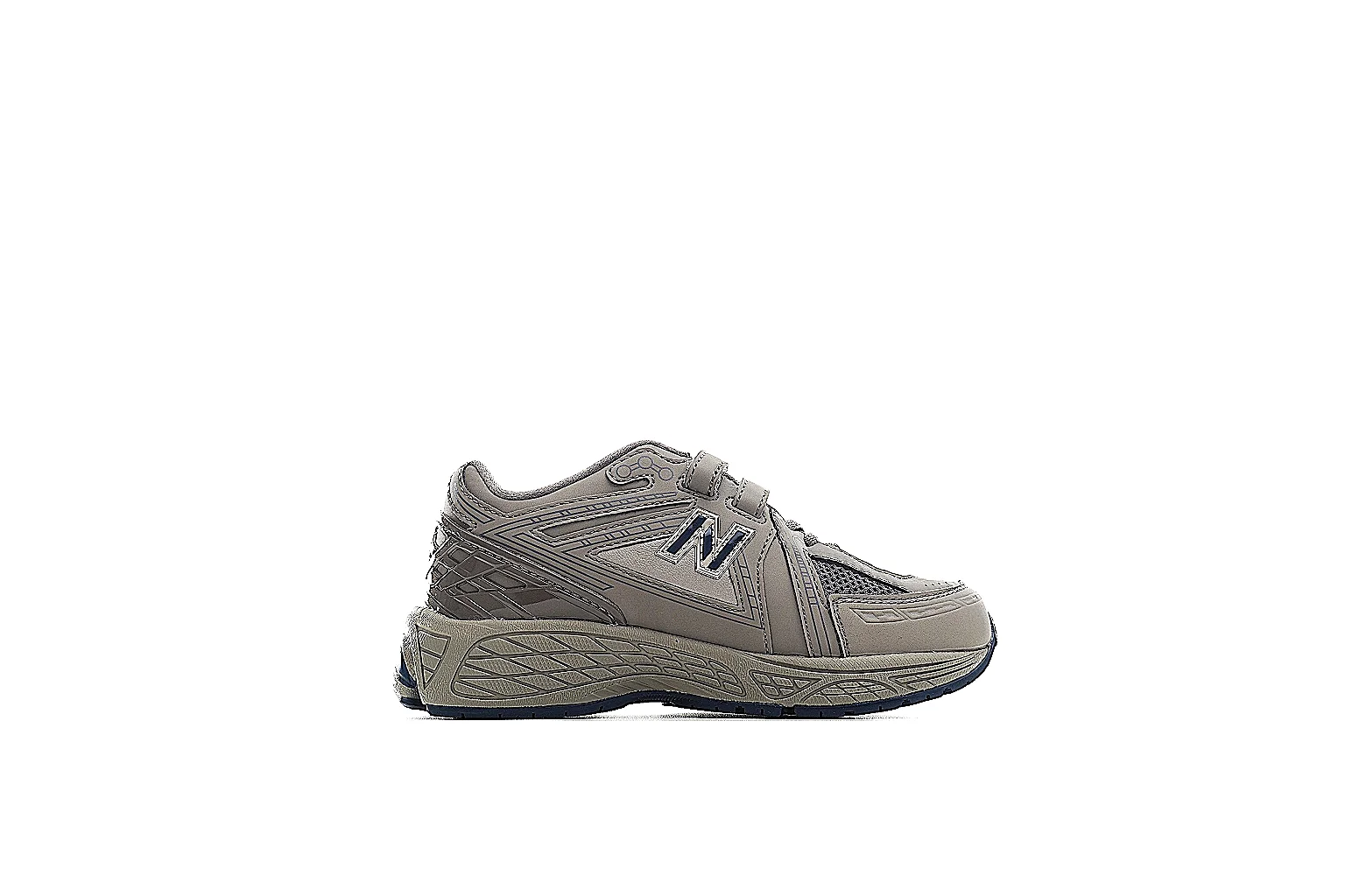 New Balance 1906R taupe navy strap runner with visible N logo