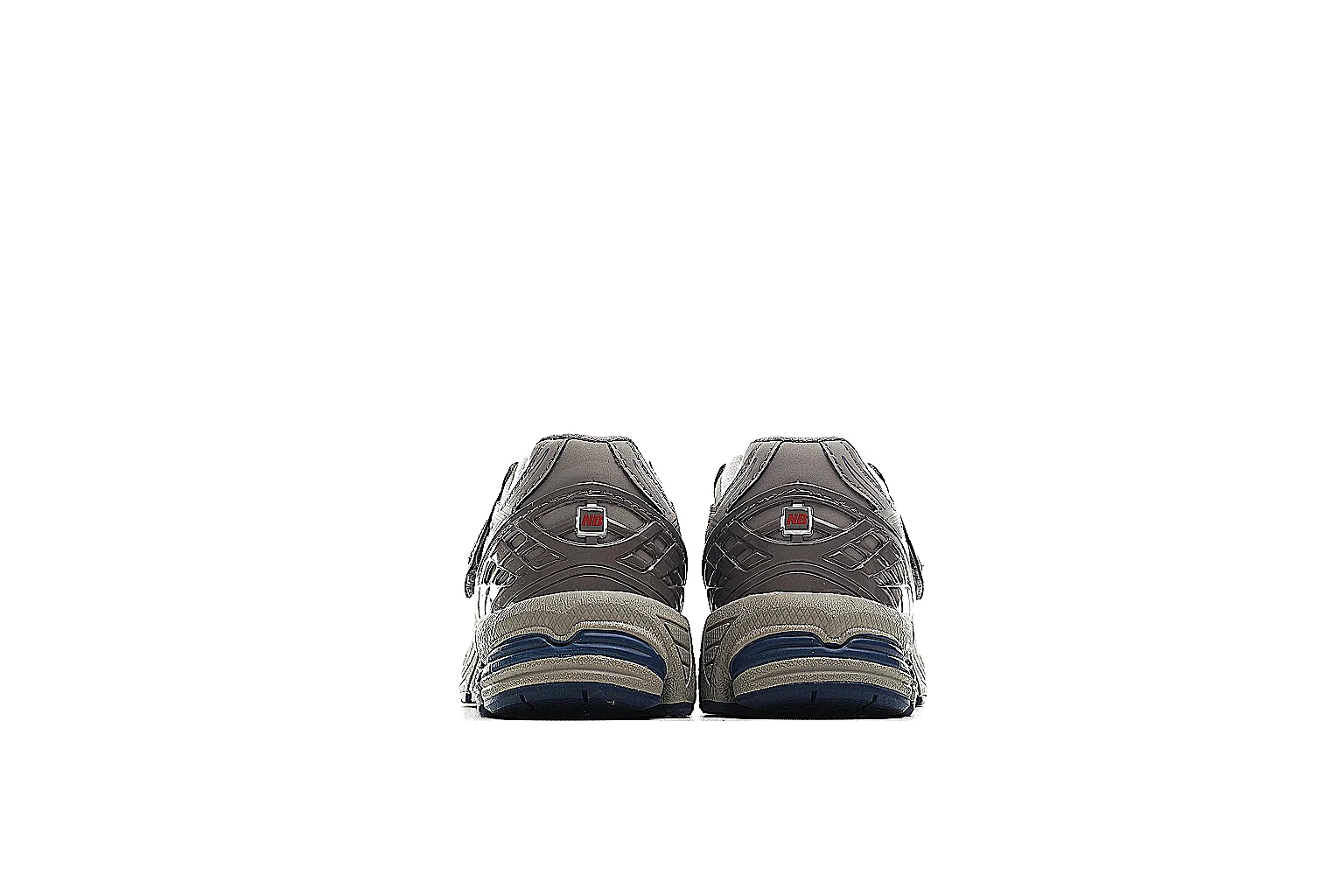 New Balance 1906R taupe navy strap runner with visible N logo thumbnail 3