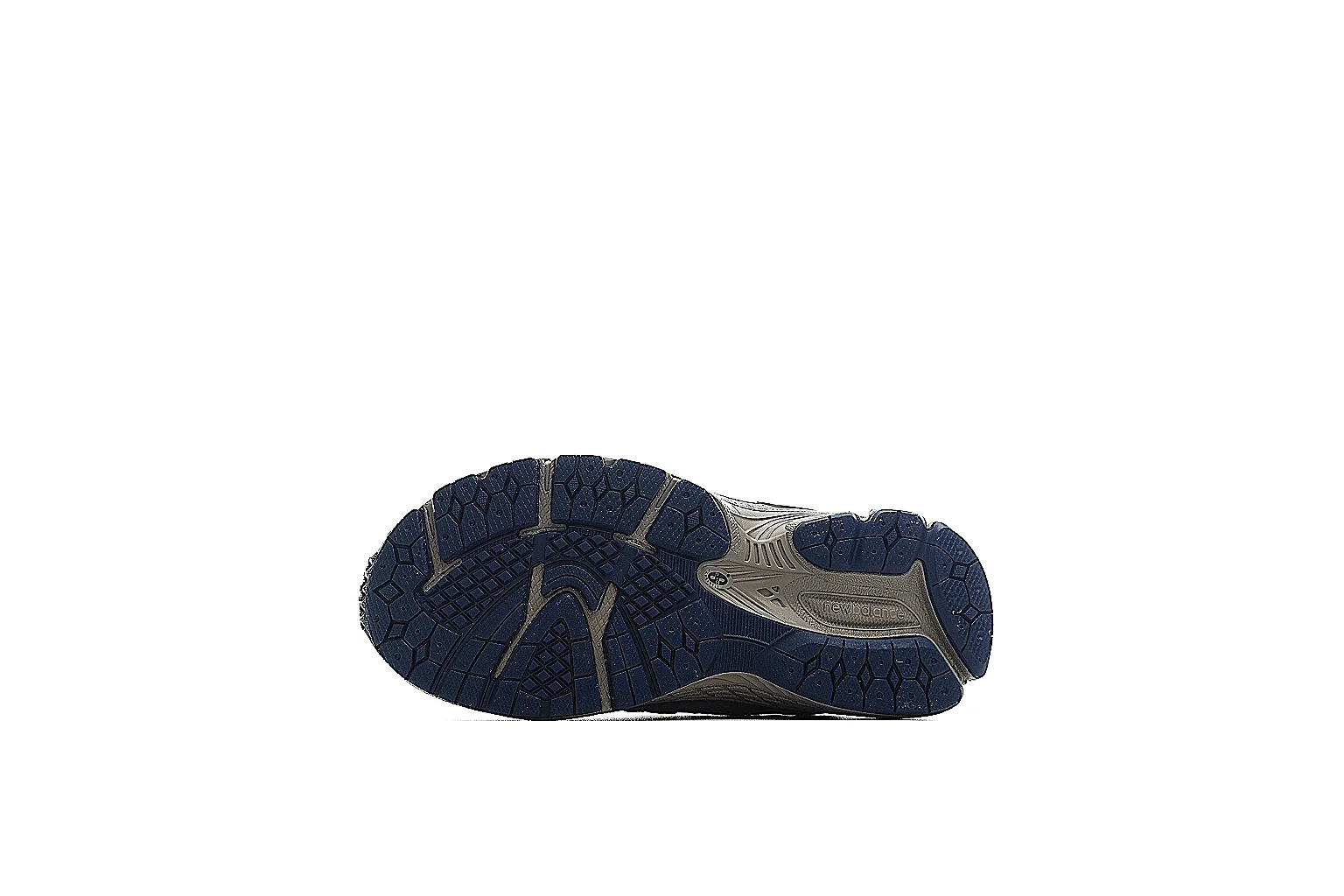 New Balance 1906R taupe navy strap runner with visible N logo thumbnail 4