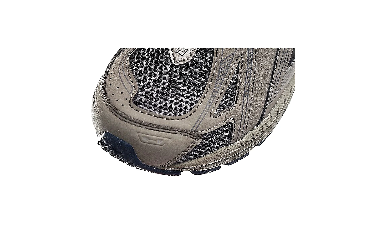 New Balance 1906R taupe navy strap runner with visible N logo thumbnail 5