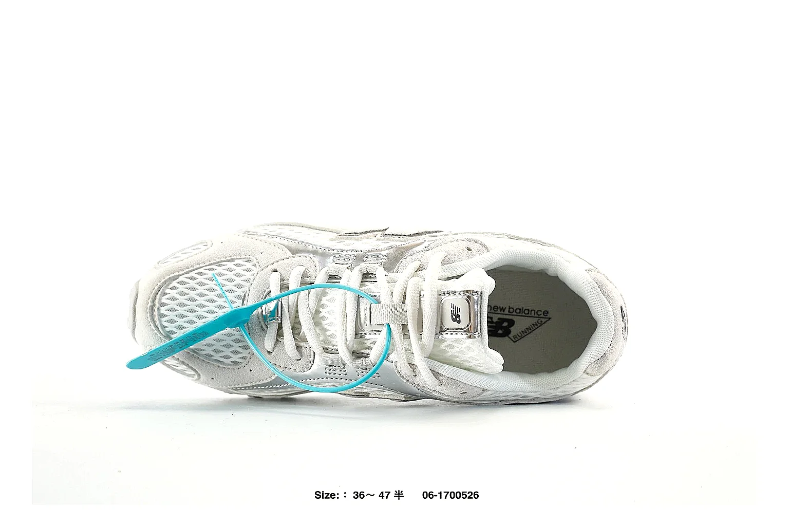 New Balance 1906R White Aqua Sneaker 0331 comparison gallery with QC evidence thumbnail 3