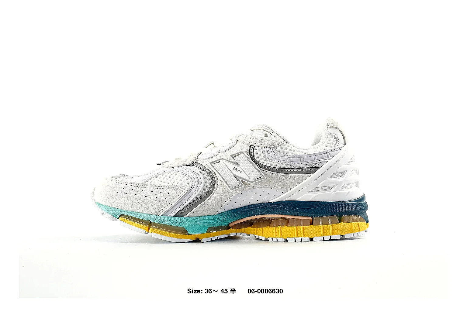 New Balance 1906R White Yellow Sneaker 6337 comparison gallery with QC evidence