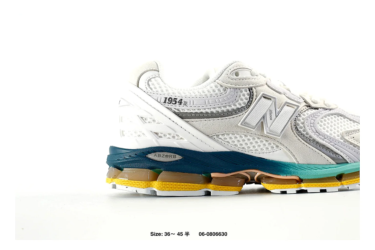 New Balance 1906R White Yellow Sneaker 6337 comparison gallery with QC evidence thumbnail 6