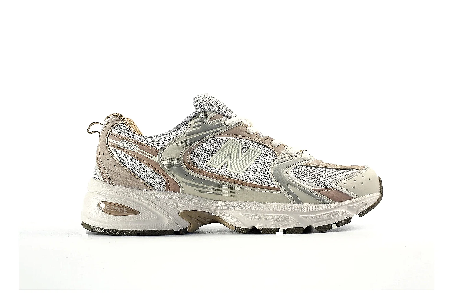New Balance 2002R Beige Silver Sneaker 9730 comparison gallery with QC evidence thumbnail 2