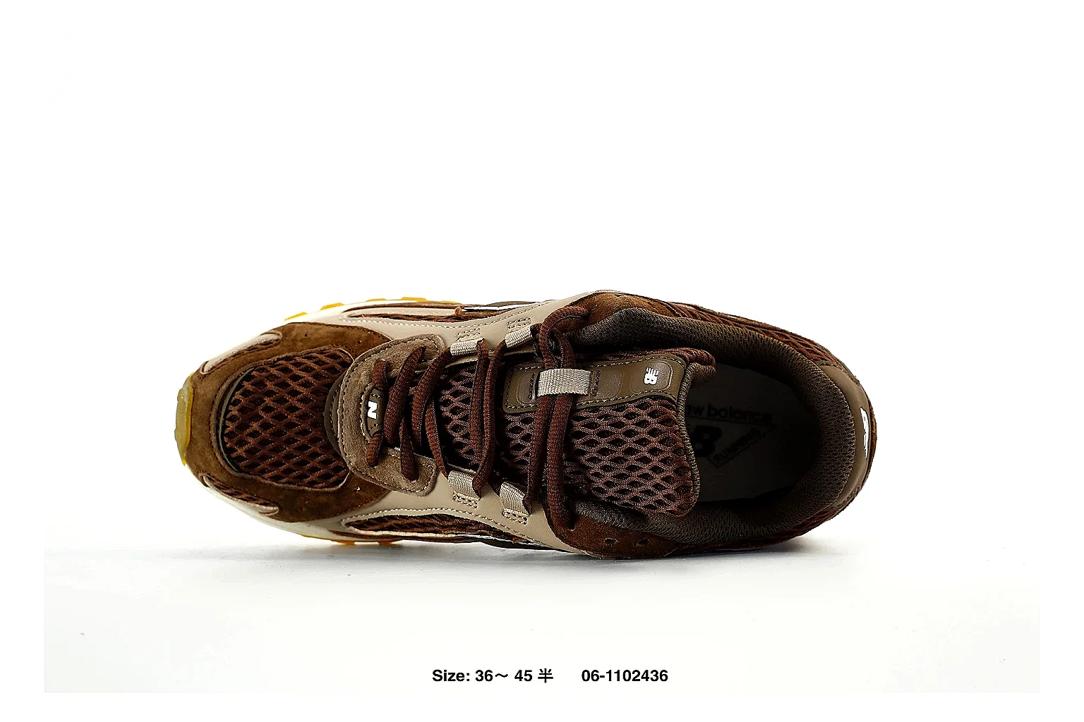 New Balance 2002R Brown Gold Sneaker 8986 comparison gallery with QC evidence thumbnail 3