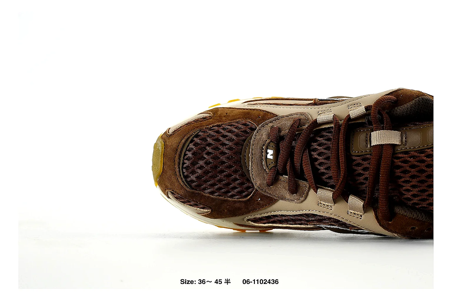 New Balance 2002R Brown Gold Sneaker 8986 comparison gallery with QC evidence thumbnail 4