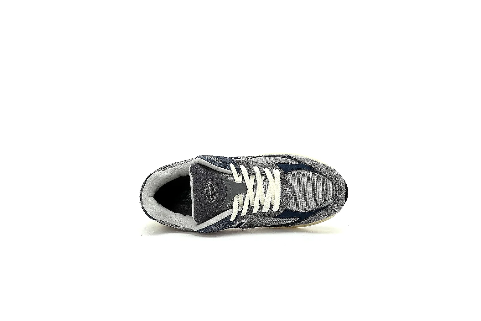 New Balance 2002R grey navy runner with side, outsole, top, and pair QC views thumbnail 4