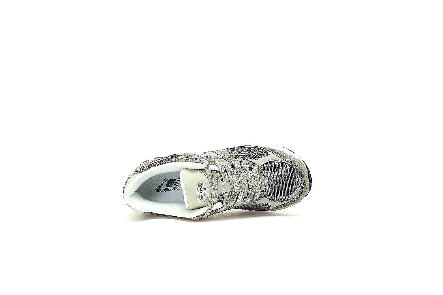 New Balance 2002R grey olive side, top, outsole and paired QC views thumbnail 3