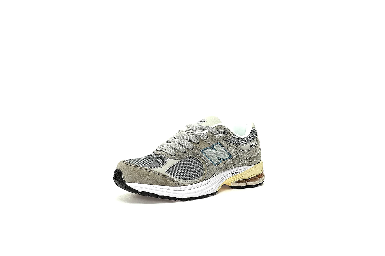 New Balance 2002R grey olive side, top, outsole and paired QC views thumbnail 6