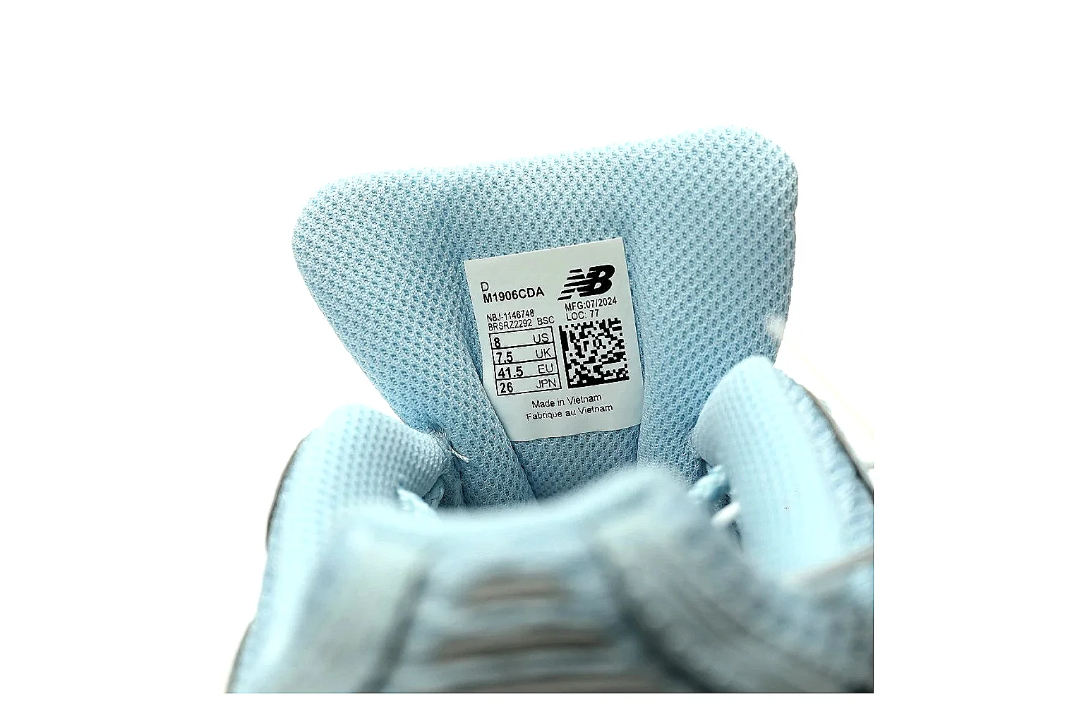 New Balance 2002R style Ice Blue Gray 3630 comparison signal note six-photo gallery thumbnail 3
