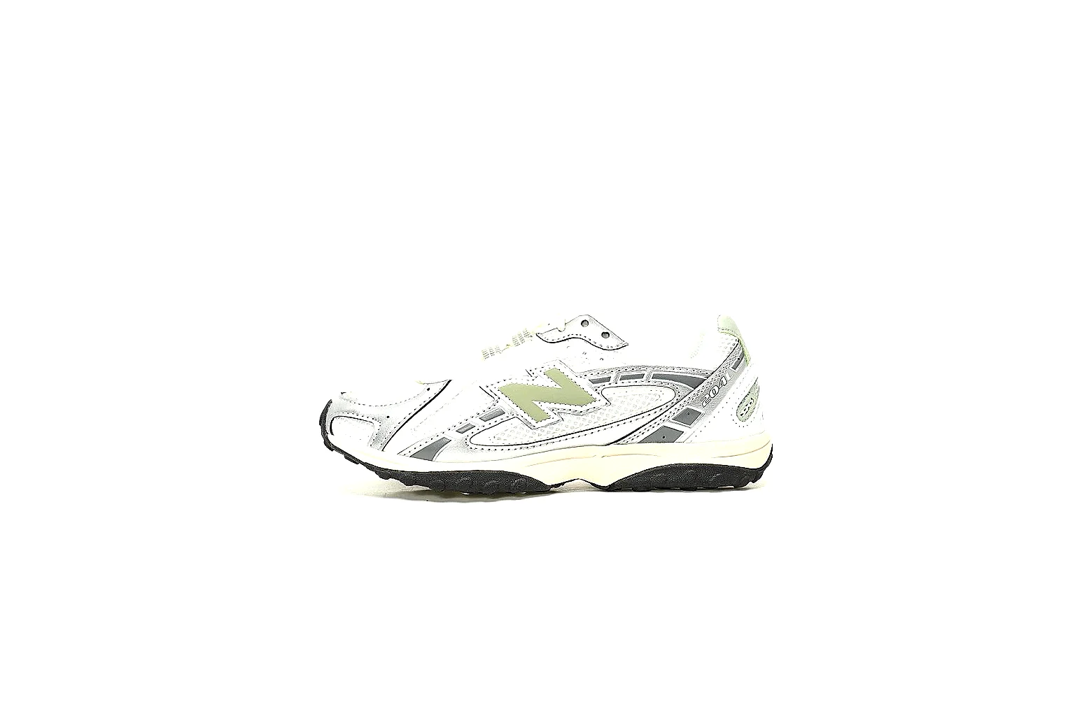 New Balance 204L white green runner with side logo and black outsole QC reference thumbnail 2