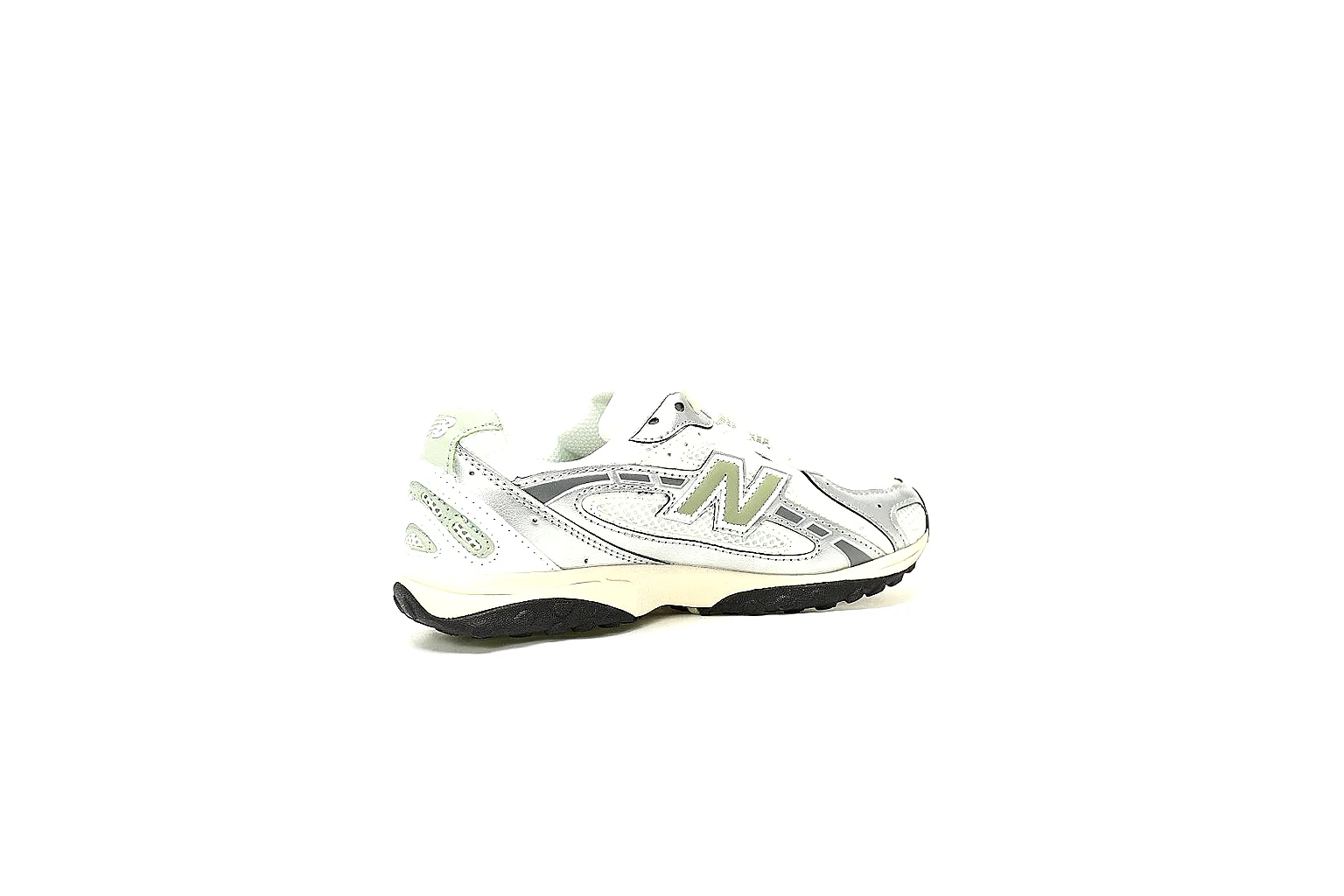 New Balance 204L white green runner with side logo and black outsole QC reference thumbnail 6