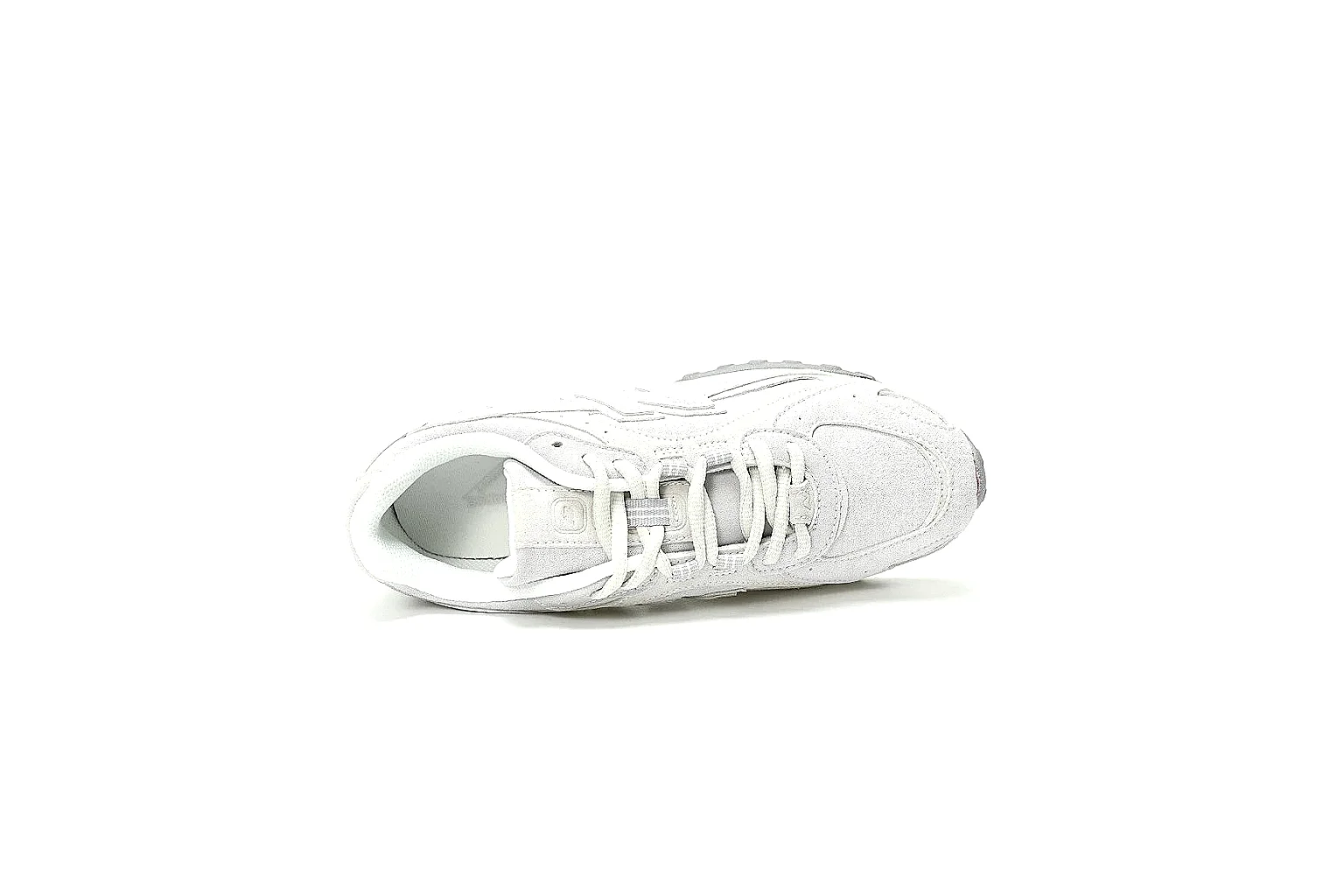 New Balance 204L white grey trainer with visible N logo and grey outsole
