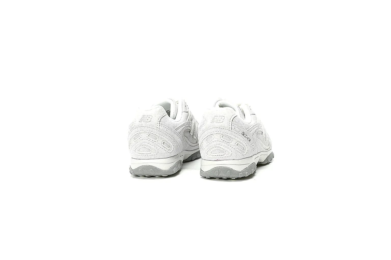New Balance 204L white grey trainer with visible N logo and grey outsole thumbnail 5