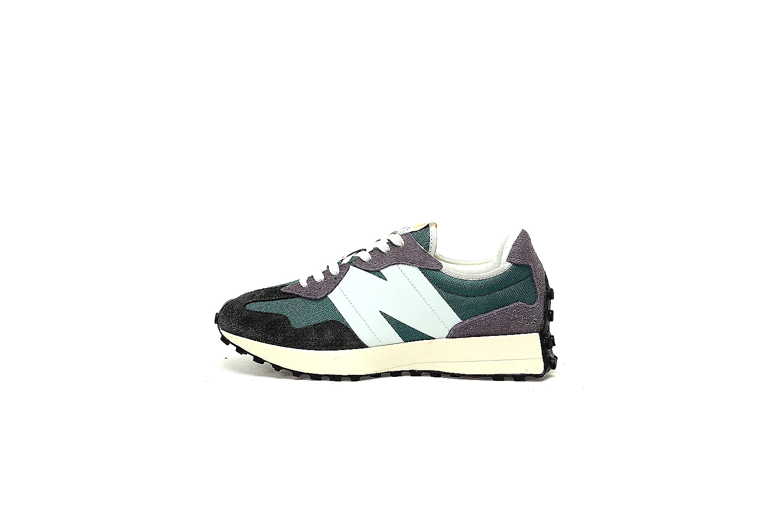 New Balance 327 teal black pair with QC angles and outsole proof at CNY 380 thumbnail 2