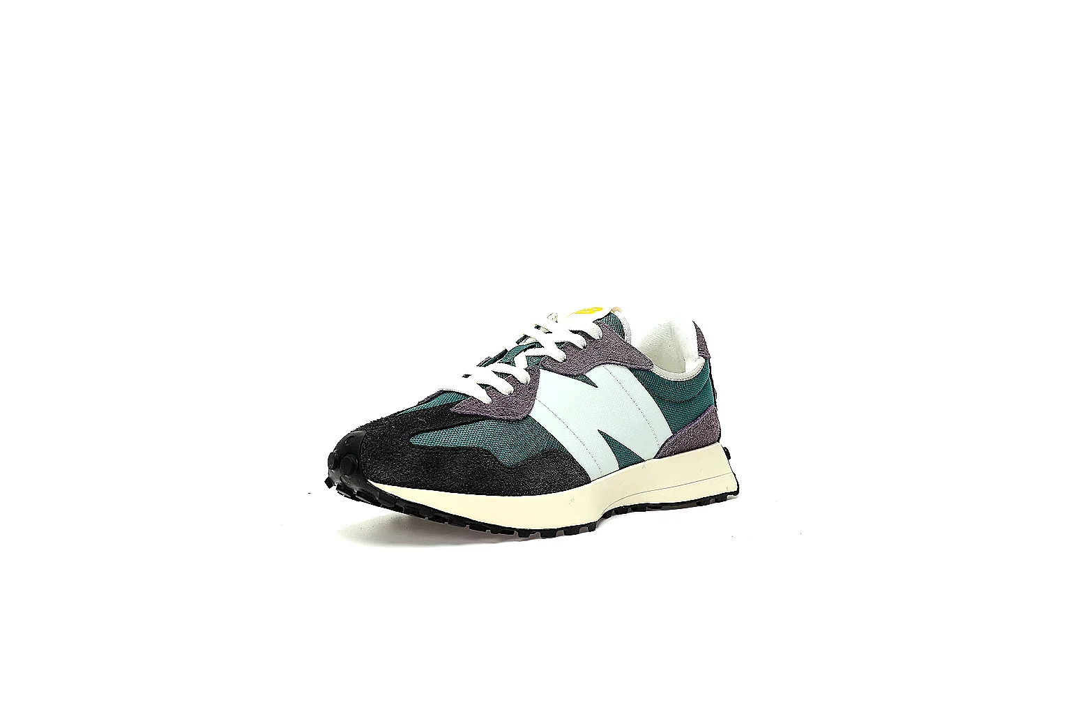 New Balance 327 teal black pair with QC angles and outsole proof at CNY 380 thumbnail 6
