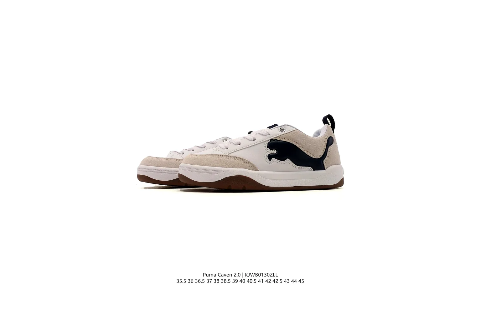 New Balance 327 Cream Black Brown retro runner six photo view thumbnail 6