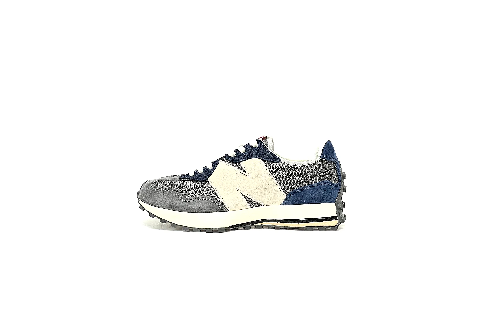New Balance 327 grey navy six-angle QC comparison at CNY 380 thumbnail 2