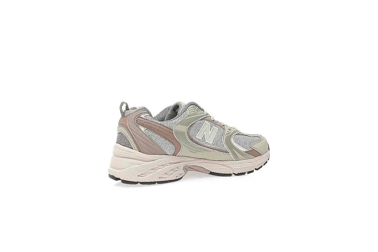 New Balance 530 cream sage side and outsole QC proof gallery