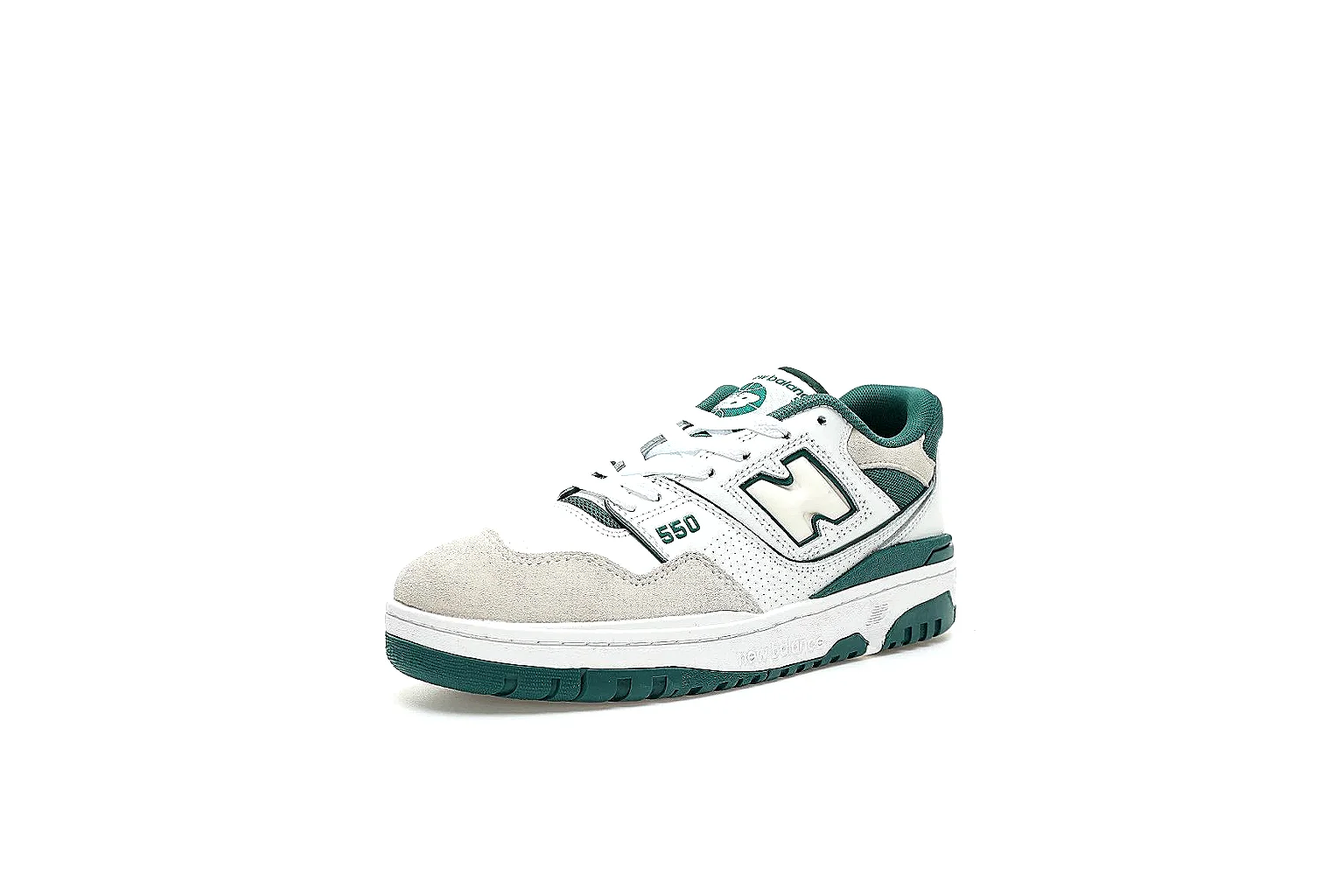 New Balance 550 white green pair with visible 550 embroidery and green outsole at 380 CNY thumbnail 6