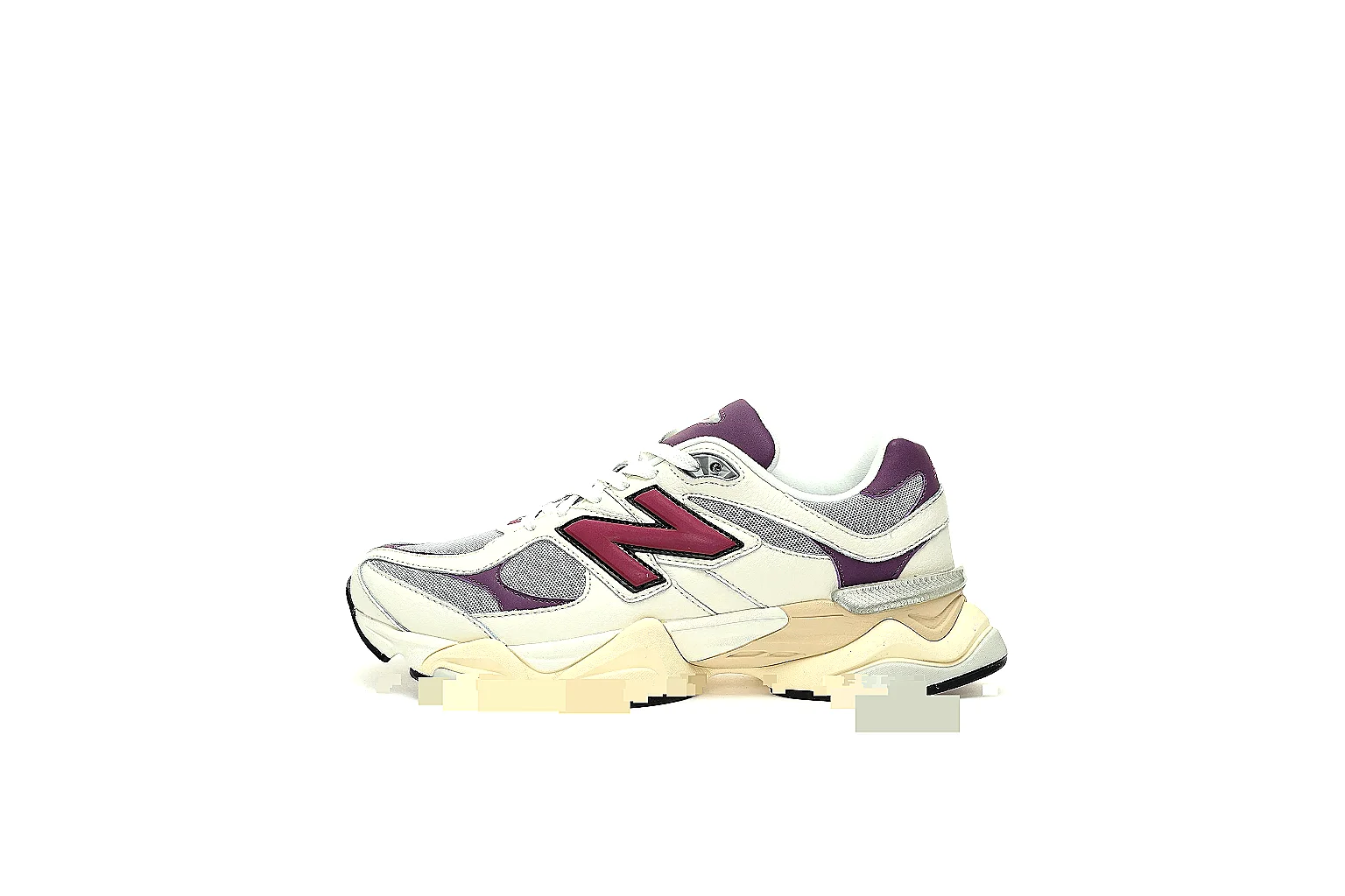 New Balance 9060 cream burgundy purple QC review image for SKU 869865306 thumbnail 2