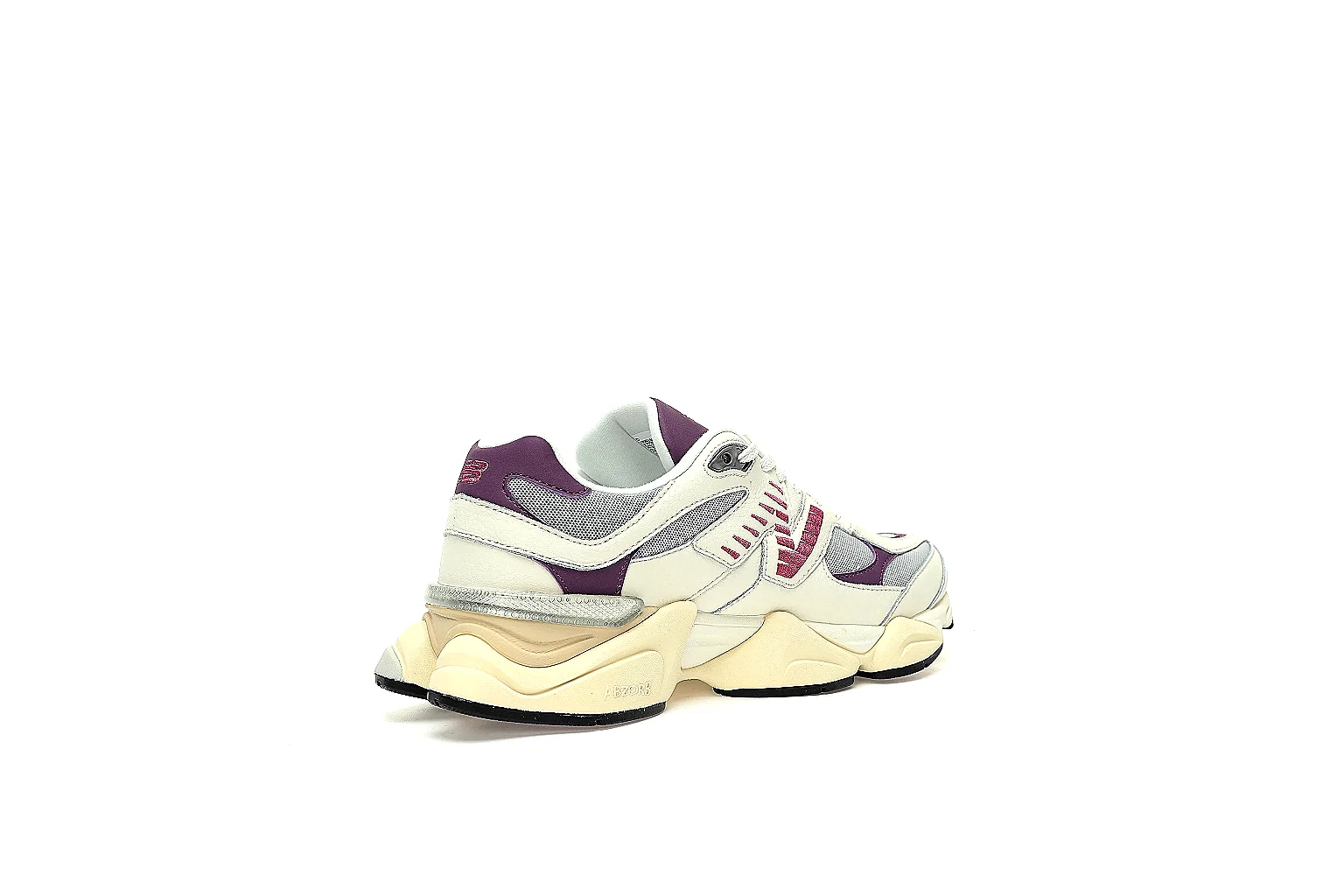 New Balance 9060 cream burgundy purple QC review image for SKU 869865306