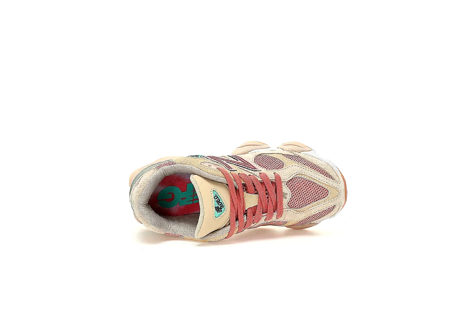 New Balance 9060 cream red teal QC proof gallery at CNY 500 thumbnail 3