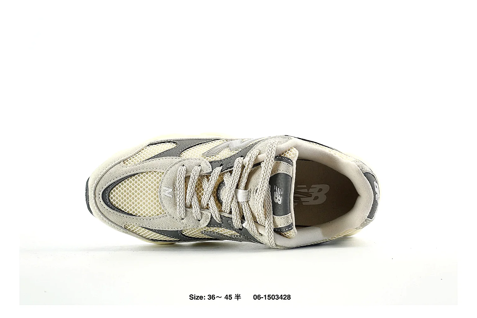 New Balance 9060 Beige Olive Sneaker 8935 comparison gallery with QC evidence thumbnail 3