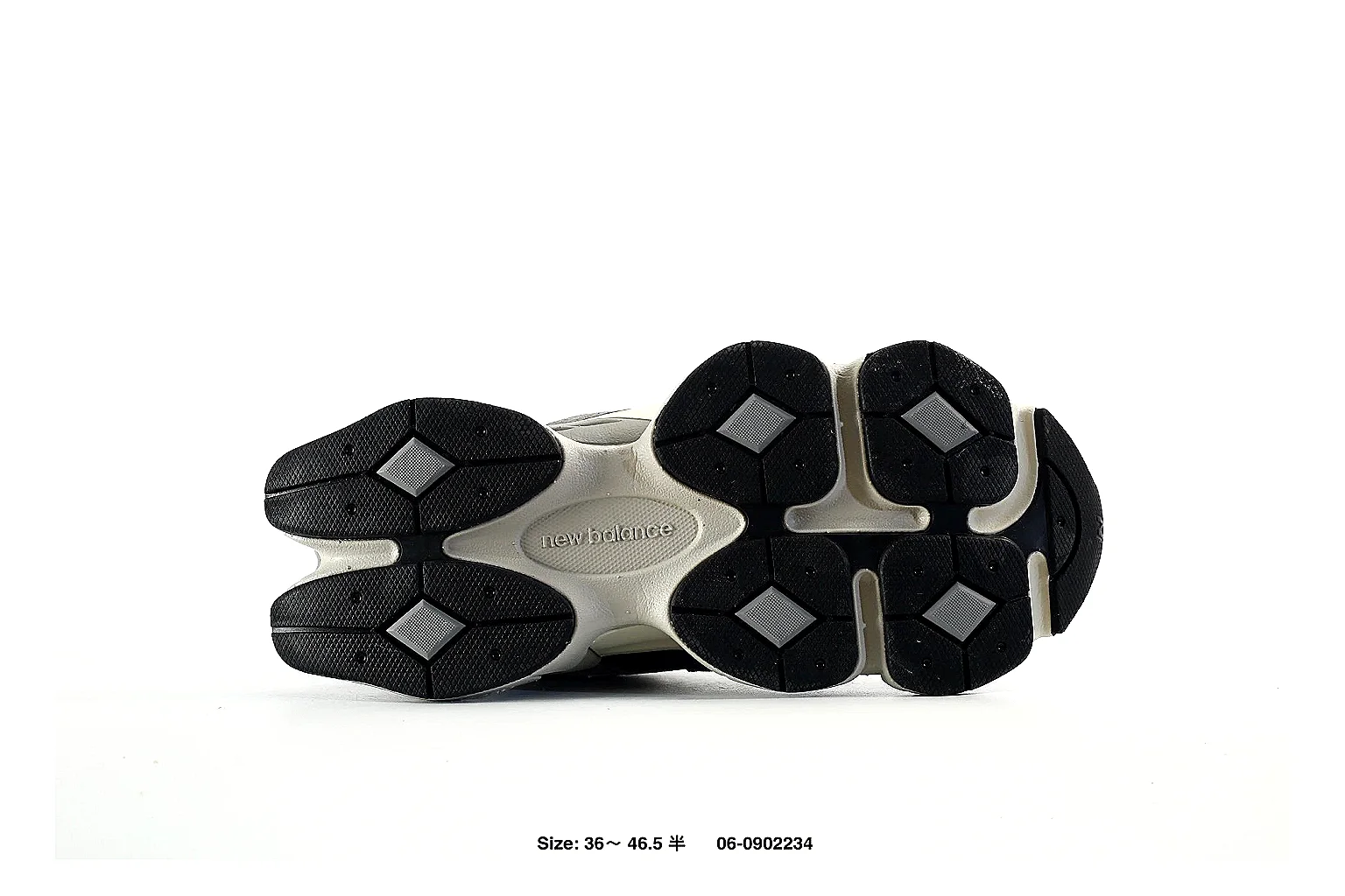 New Balance 9060 Black Gray Sneaker 4722 comparison gallery with QC evidence thumbnail 5
