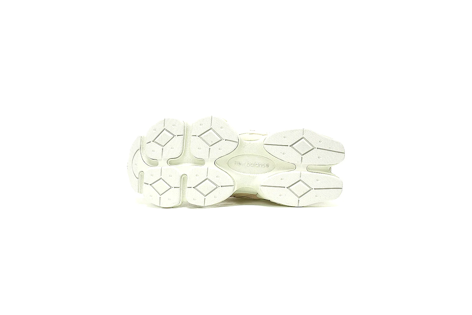 New Balance 9060 cream beige QC scout image with side N logo and chunky sole thumbnail 3