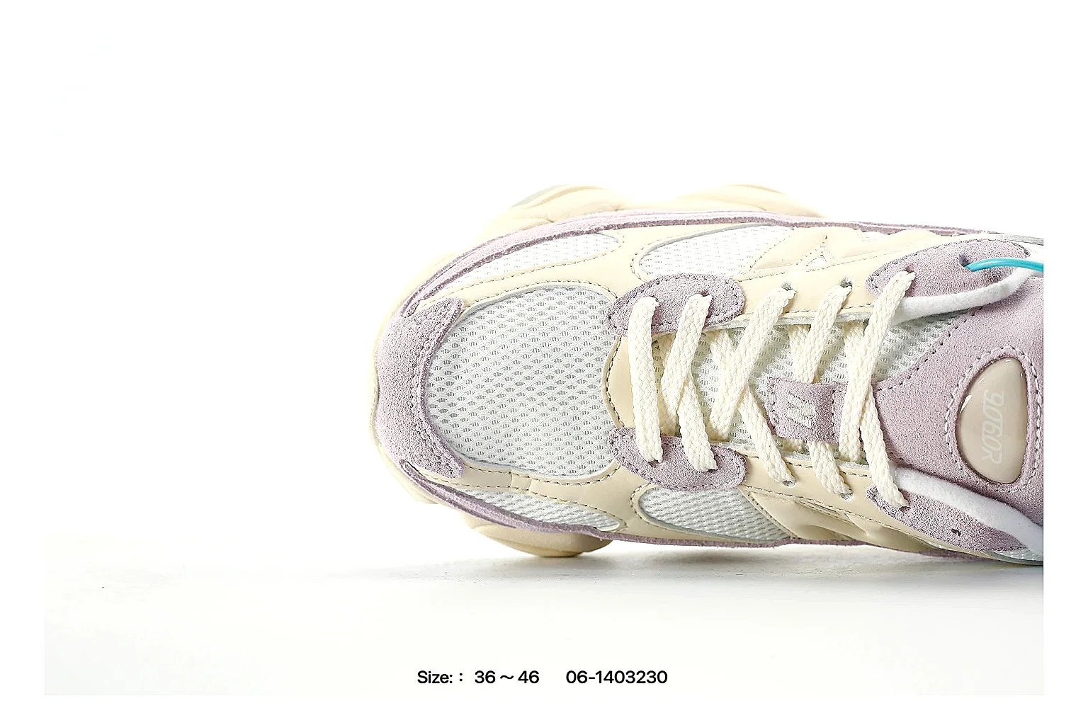 New Balance 9060 Cream Pastel Sneaker 8062 comparison gallery with QC evidence thumbnail 4