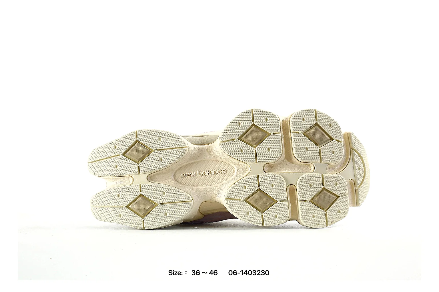 New Balance 9060 Cream Pastel Sneaker 8062 comparison gallery with QC evidence thumbnail 5