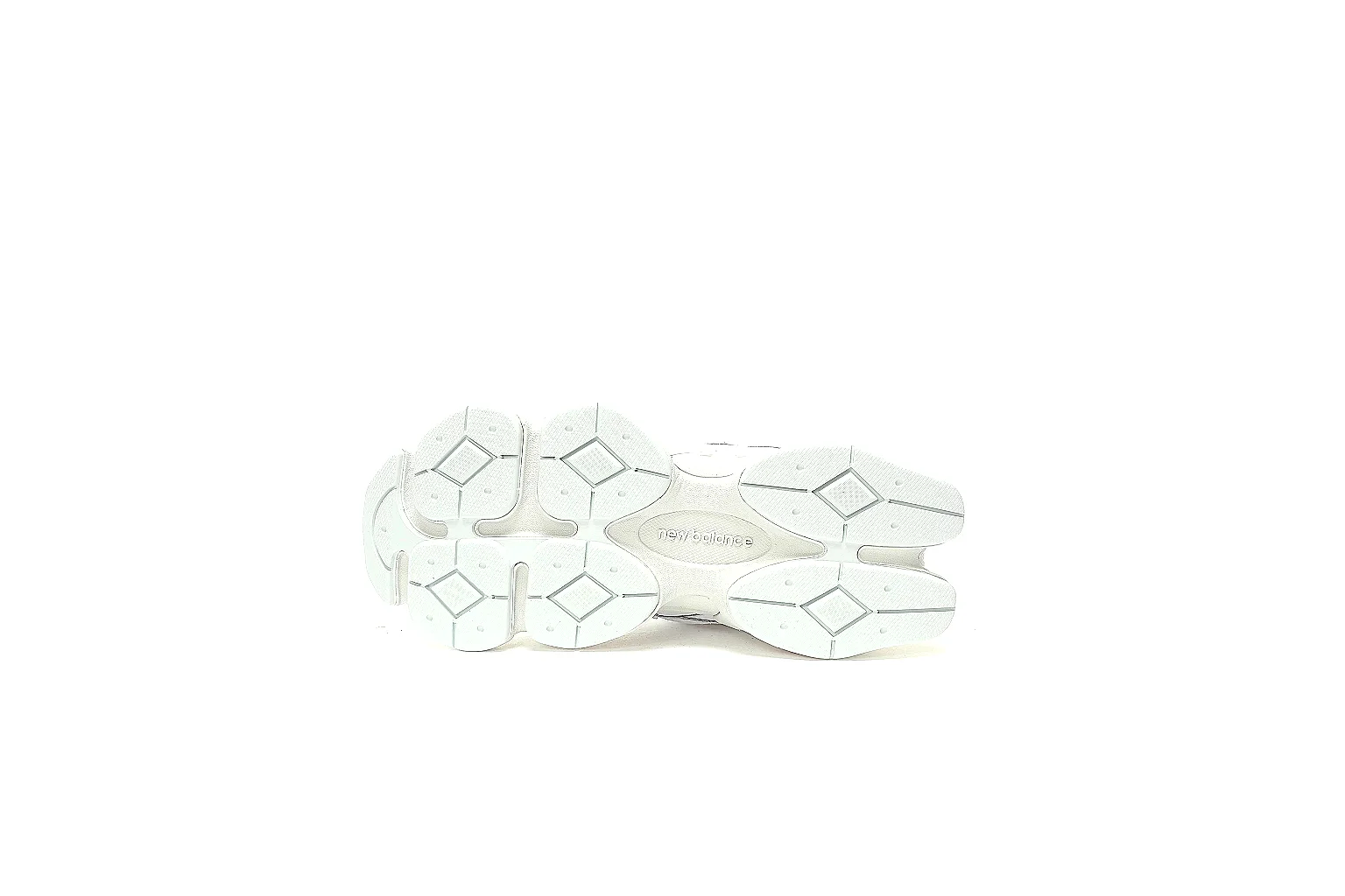 New Balance 9060 white mesh runner with layered panels and chunky sole thumbnail 4