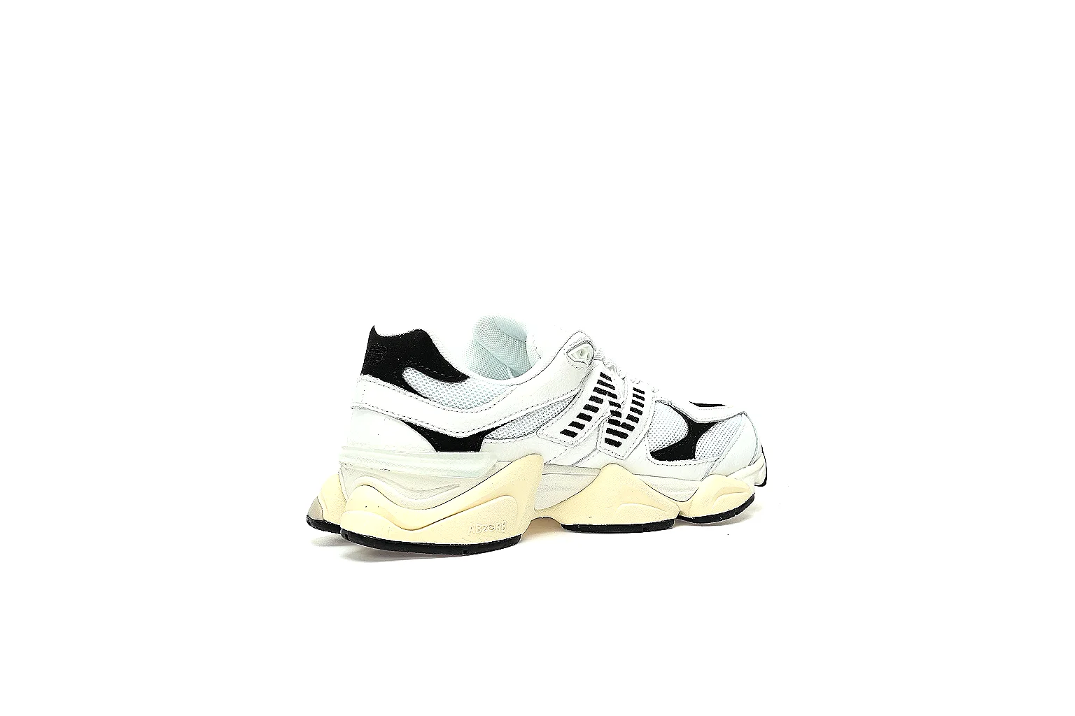 New Balance 9060 white black gallery with QC comparison views