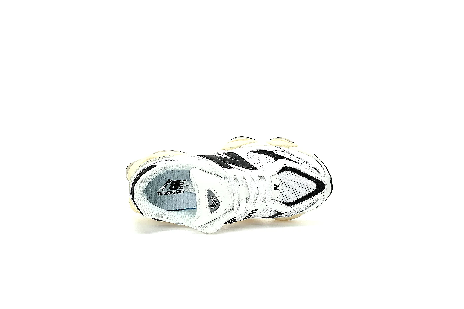 New Balance 9060 white black gallery with QC comparison views thumbnail 3