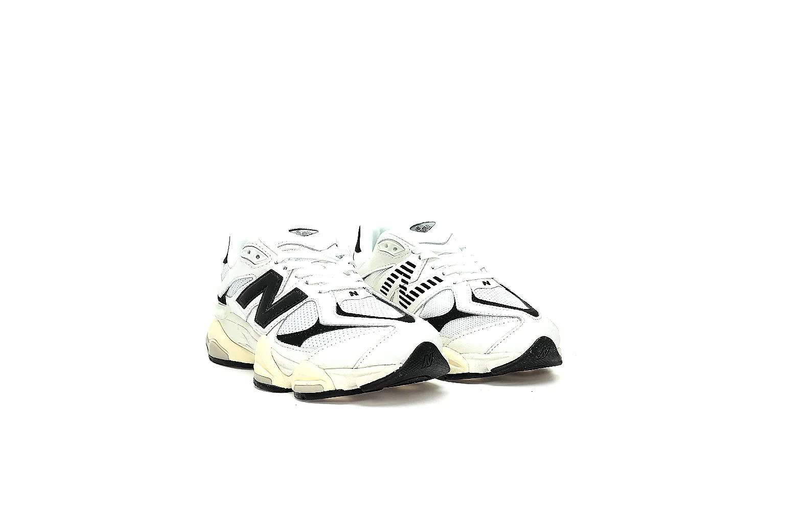 New Balance 9060 white black gallery with QC comparison views thumbnail 5