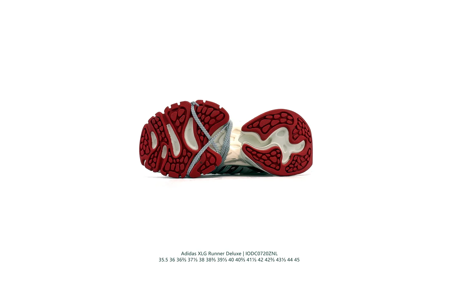 New Balance 9060 White Red Mint chunky runner six photo view thumbnail 4