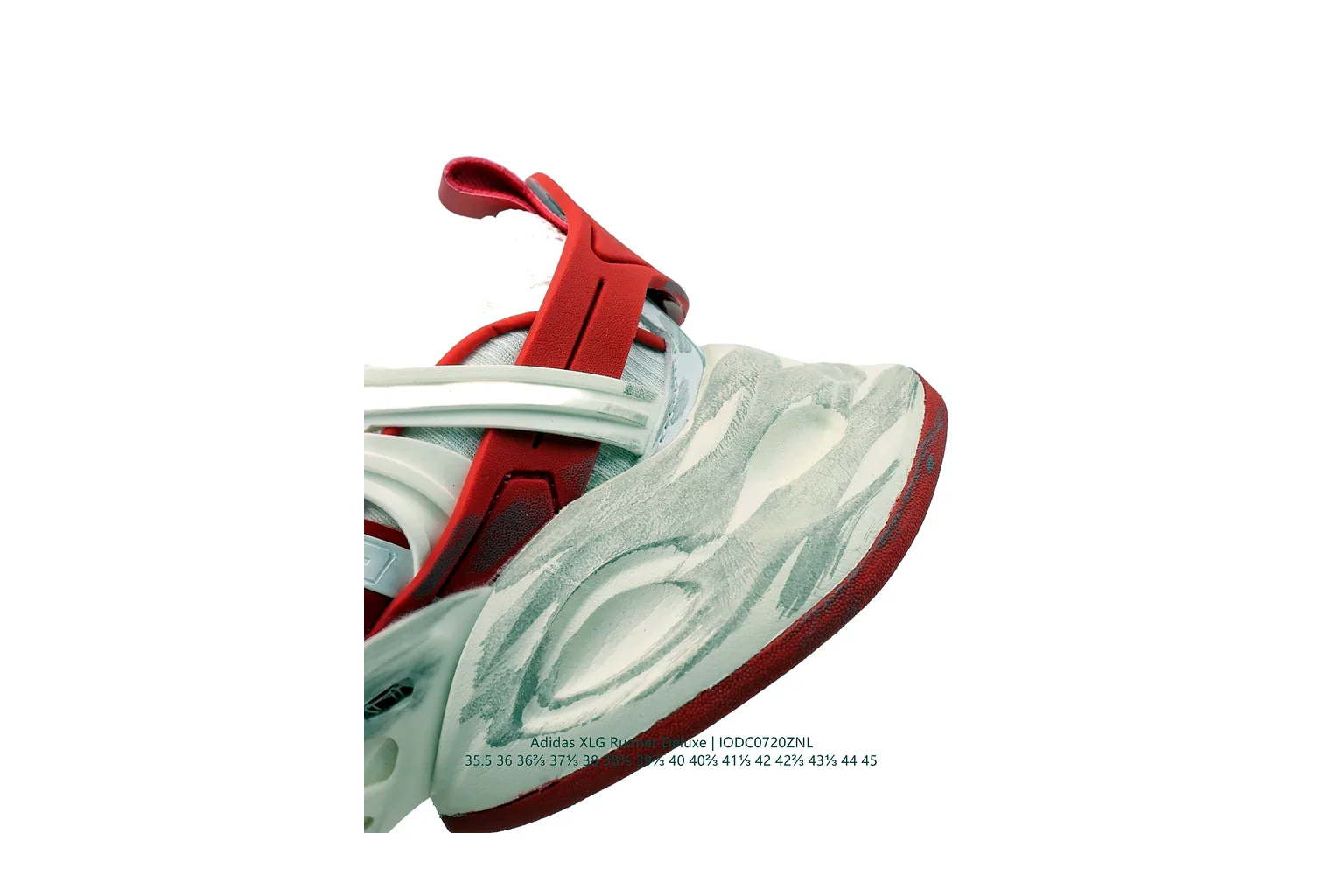 New Balance 9060 White Red Mint chunky runner six photo view thumbnail 5