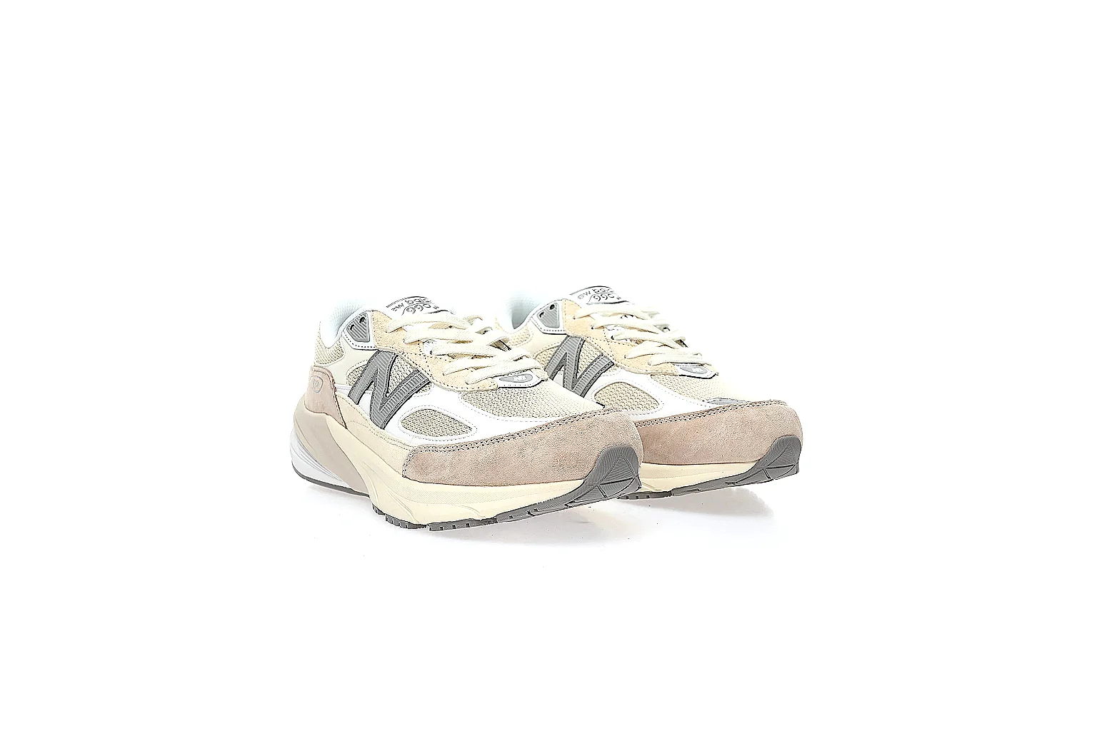 New Balance 990 cream beige runner QC side and outsole gallery at CNY 460 thumbnail 5
