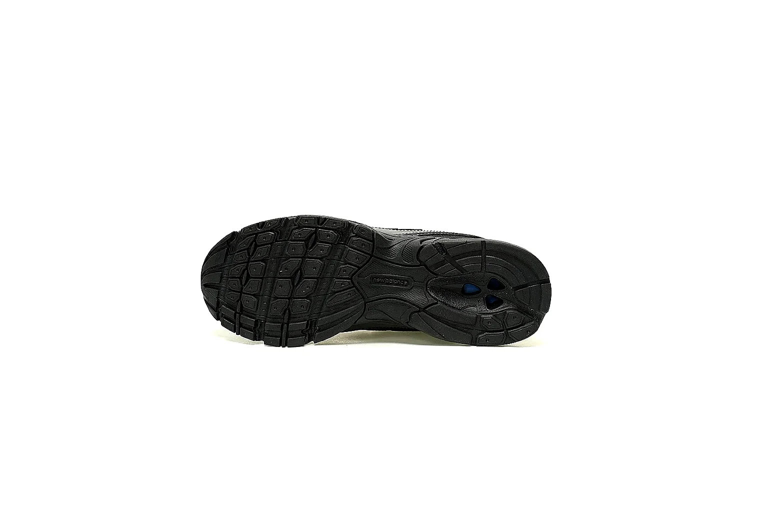 New Balance black low-top runner with ABZORB heel detail and six QC angles thumbnail 3