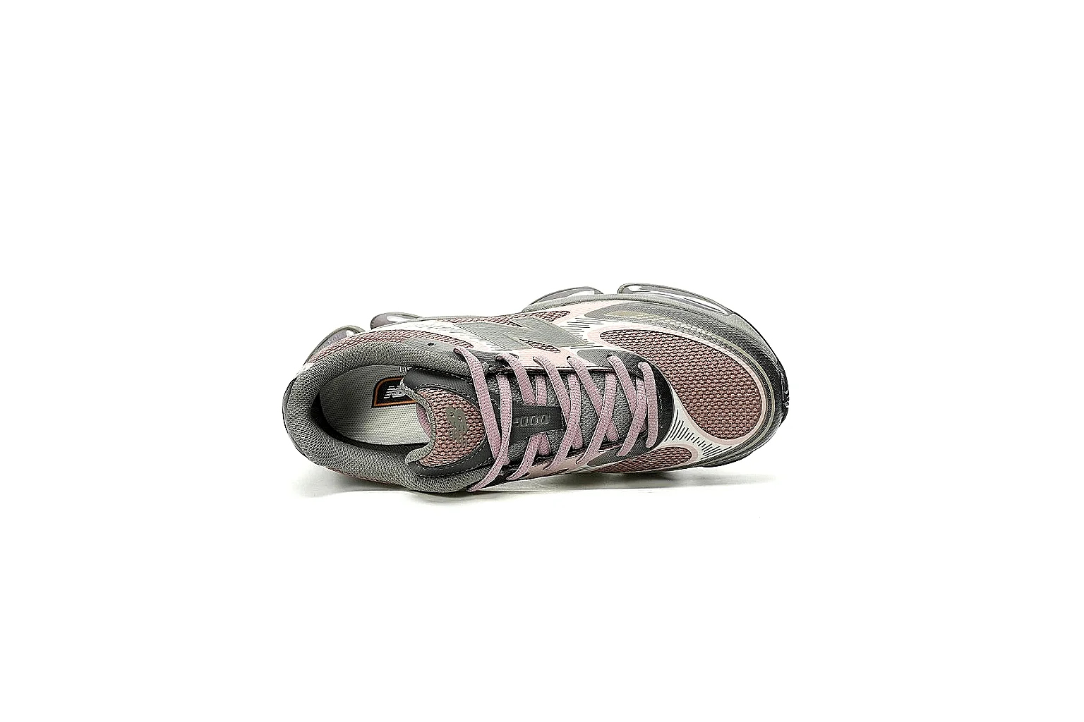 New Balance pink sage runner with visible logo, mesh and cushion sole thumbnail 3