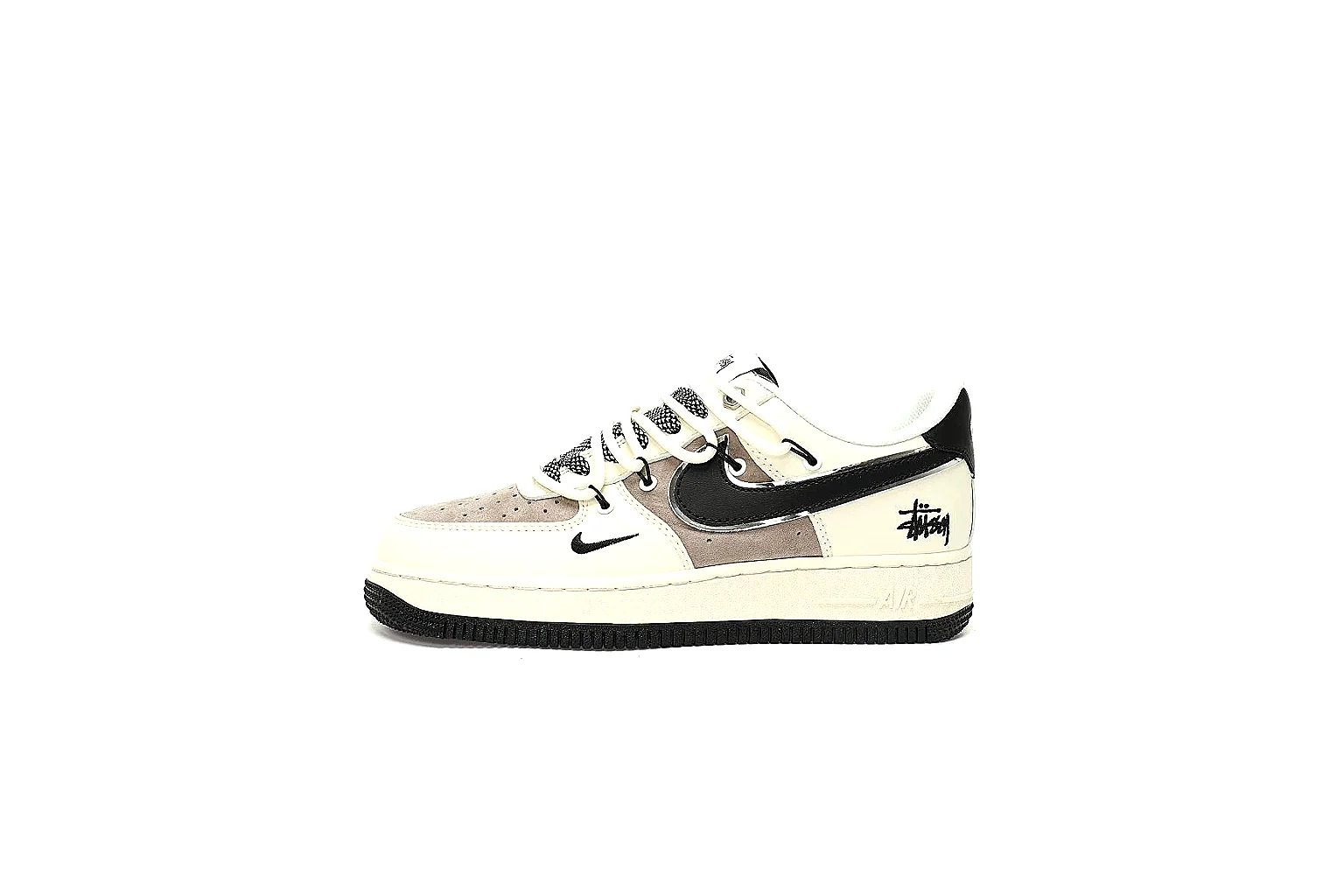 Kako Scout comparison images for New Balance Cream Gray Runner thumbnail 2